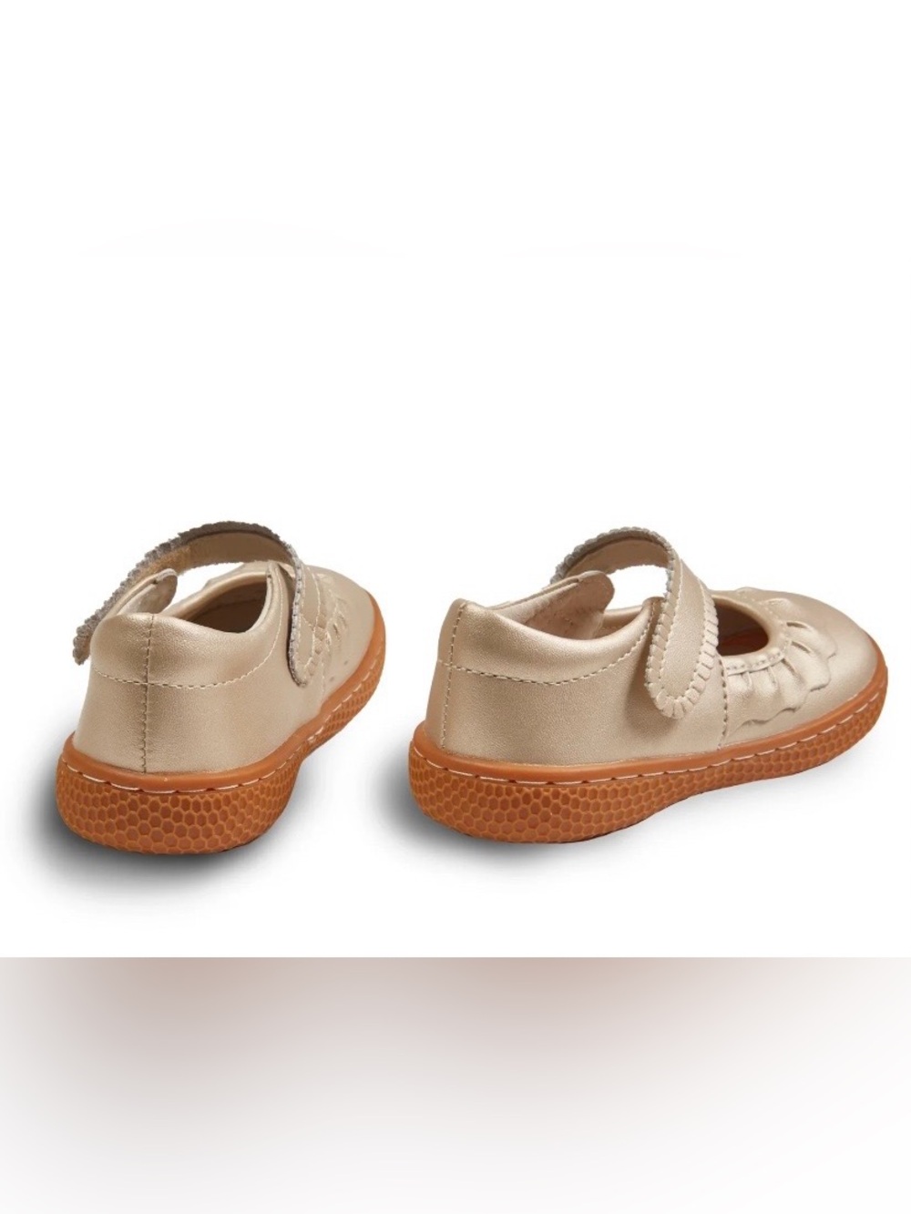 Livie & Luca Kids Mary Jane Shoes in Metallic Gold - Picture 3 of 12